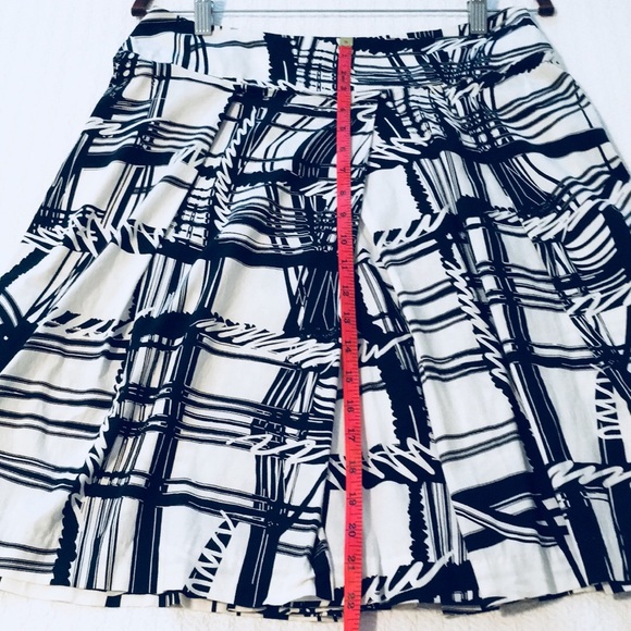Sandro A-Line Graphic Print Skirt - Picture 6 of 7